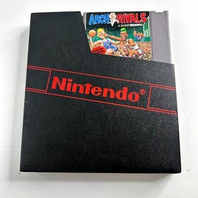 Arch Rivals Nintendo Entertainment System (NES, 1990 PAL) Cartridge & Holder