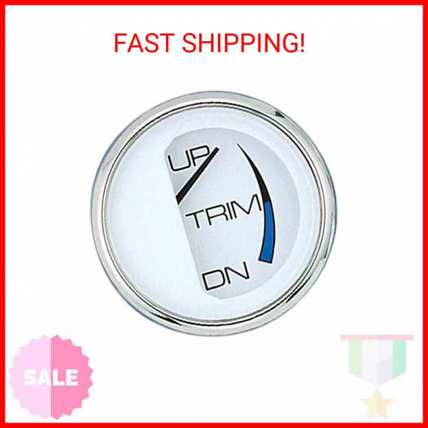 Faria Chesapeake Ss Trim Gauge for Mercury/Mercruiser/Volvo Dp/Yamaha