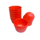 Puto Molds Banh Bong Pichi pichi Kutsinta Cups Dessert 36 PIECES 4.5cm Red Color