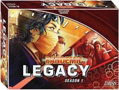 ASMODEE Pandemic: Legacy Season 1 (Red Edition)