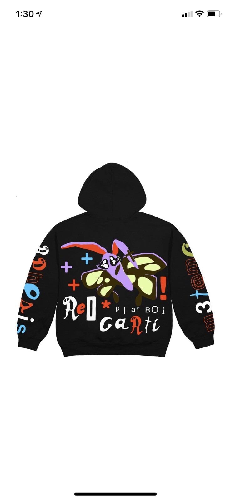playboi carti metamorphosis hoodie | eBay
