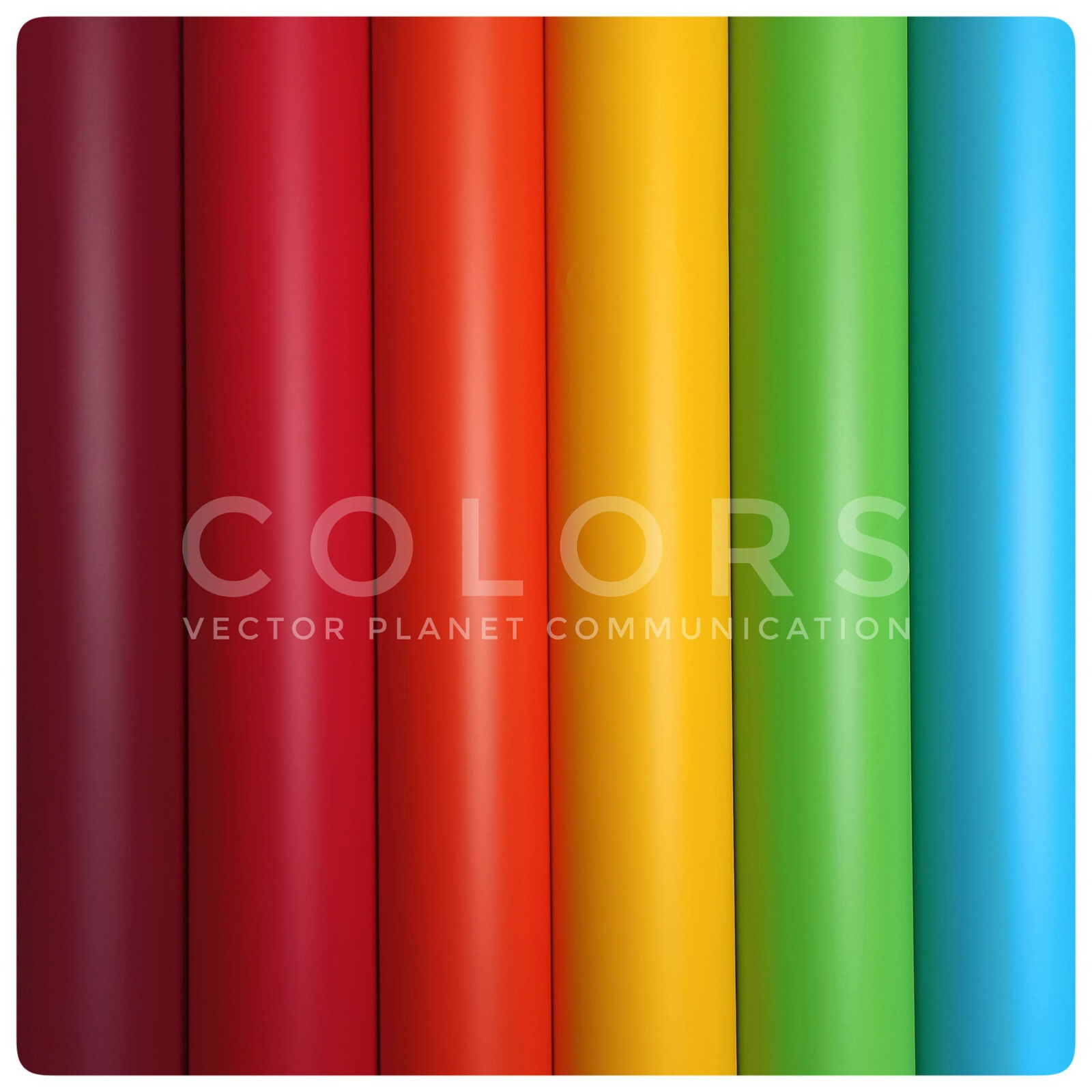 Adesivo da parete cerchi in varie dimensioni e colori
