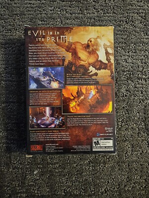 Diablo 3 PC CD-ROM Big Box Includes Key, Complete Set | eBay