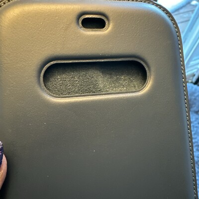 Apple iPhone 12 Pro Max Leather Case MagSafe - Baltic Blue