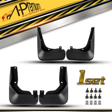 4Pcs Splash Guards Mud Flaps for Mercedes-Benz C200 C250 Sport 2015 2016 Sedan