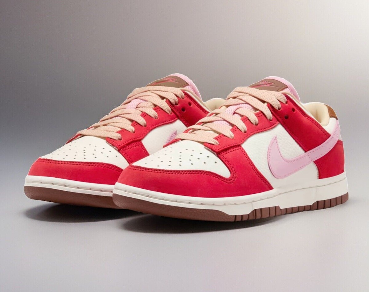 Nike Dunk Low PRM Bacon Valentines Day Size 12 Women's / 10.5 Mens