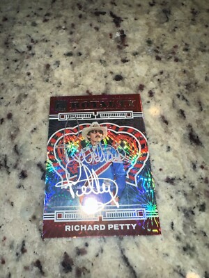 Richard Petty 2023 Royal signed Nascar STP racing The King card Tracks