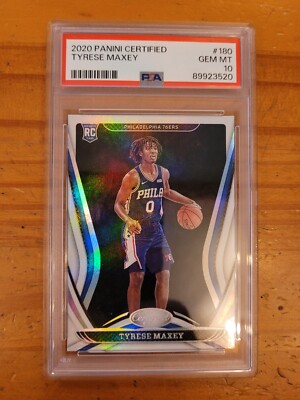 TYRESE MAXEY Rookie Card - PSA 10