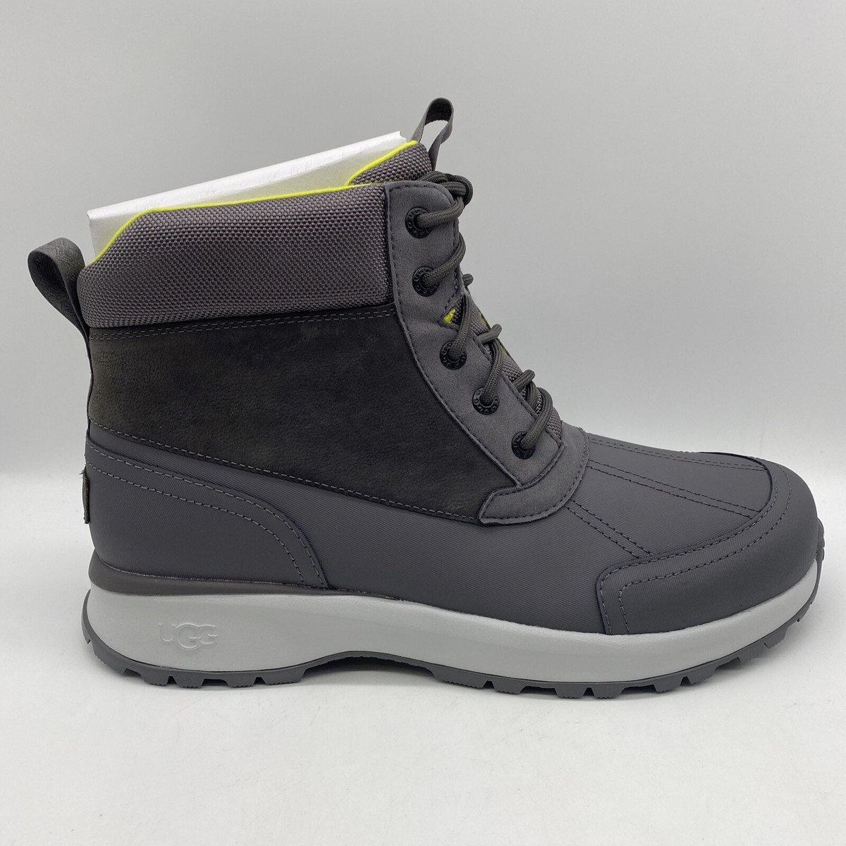 Lace Up Ugg Boots Waterproof Mens UGG EMMETT Duck Snow