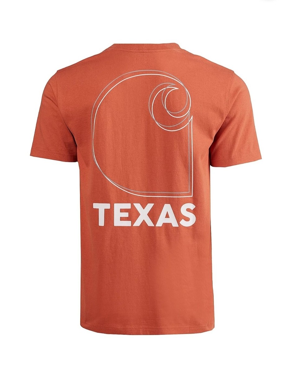 XL Carhartt Relaxed Fit Heavyweight SS Texas Graphic T-Shirt
