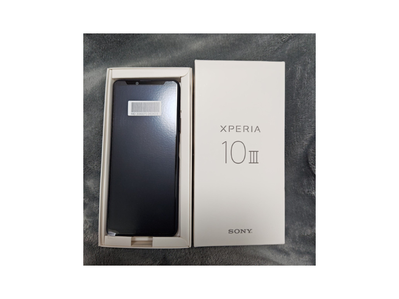 Sony Xperia 10 III A102SO BLACK ROM128GB/RAM6GB Unlocked SIM FREE