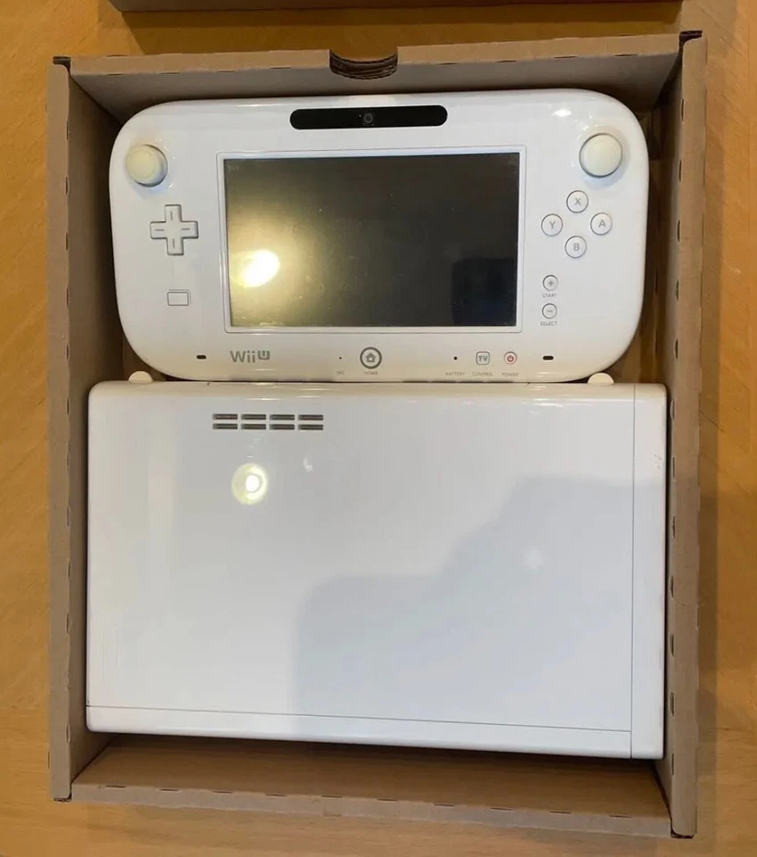 Nintendo Wii U Splatoon Set Limited 32GB Console White Japan w/box Used F/S - Image 2 of 3