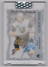 2022-23 Upper Deck Clear Cut Winners Autograph Daniil Miromanov RC Auto Vegas