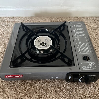 Coleman Tabletop Portable Butane Gas Camping Stove, 1 Burner
