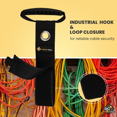 Organizador de cable DC Cargo E-Track, paquete de 4 - Imagen 4 de 8