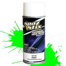 Spaz Stix Green Fluorescent Aerosol Spray Paint 3.5oz Can