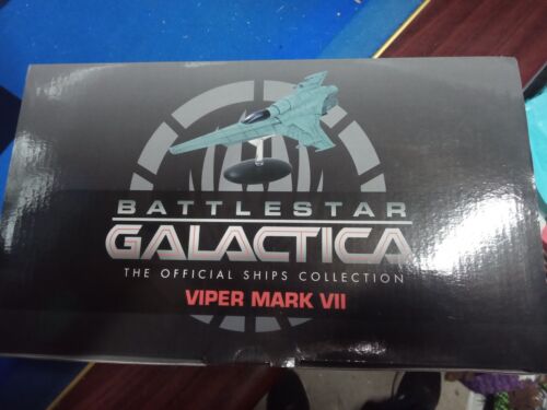 🆕New Eaglemoss Battlestar Galactica Viper Mark 7 VII Ships Collection Boxed ✅ - Afbeelding 1 van 3