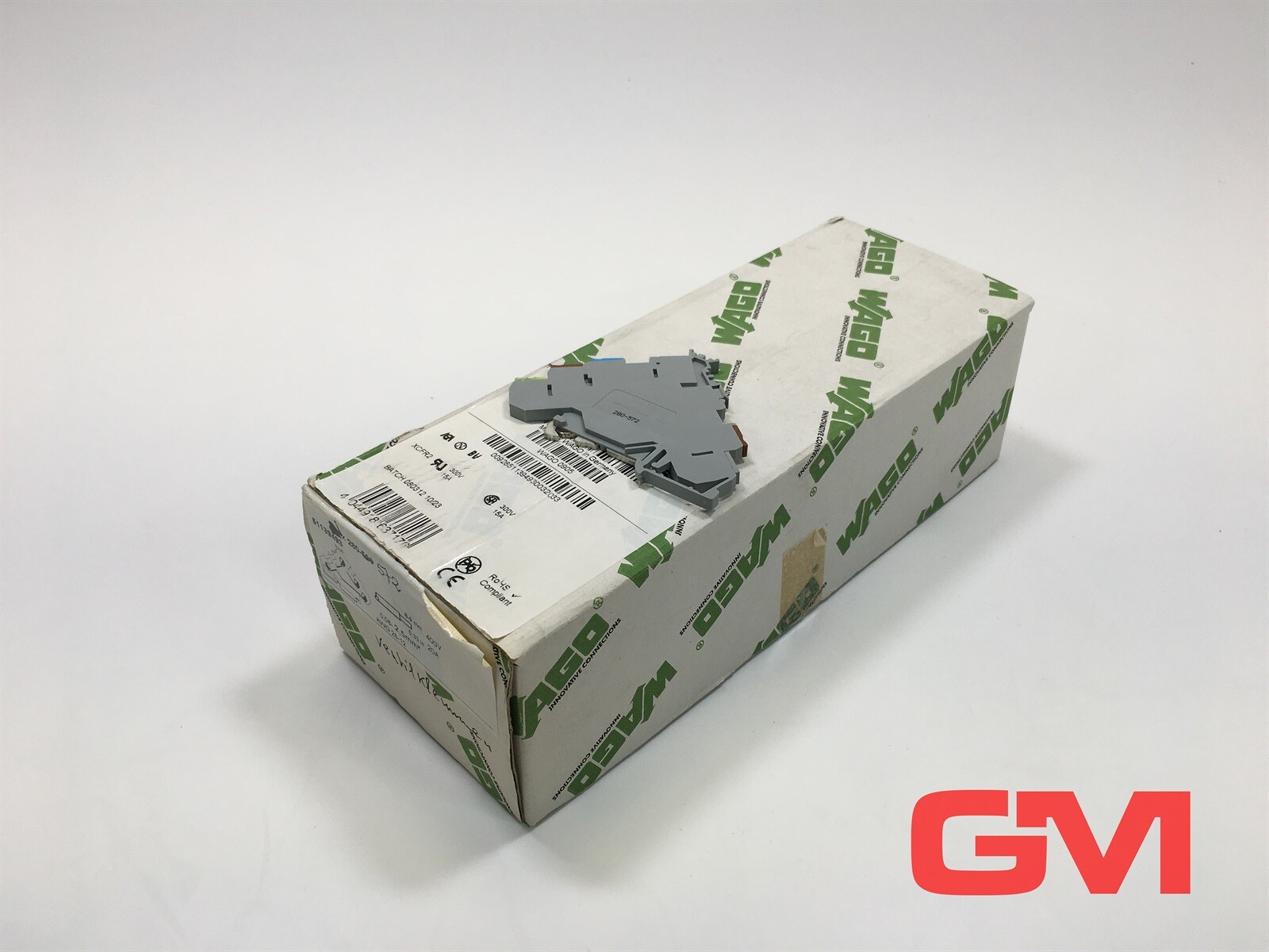 35x Wago 3-Conductor Supply Terminal Block 280-572