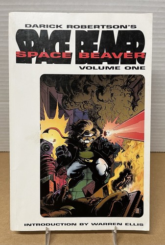 Darick Robertson's Space Beaver Graphic Novels - Vol. 1 RARE! First edition. - 第 1/12 張圖片