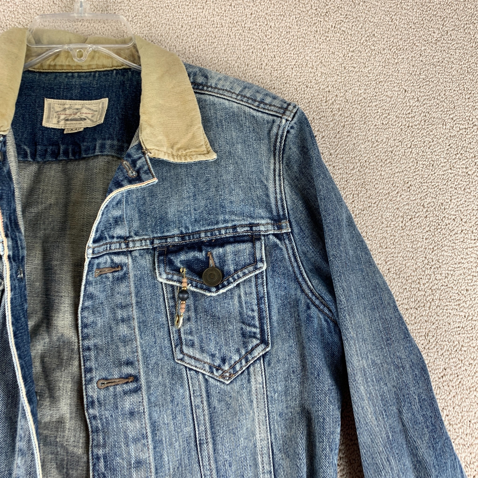 all saints maisy denim shirt jacket