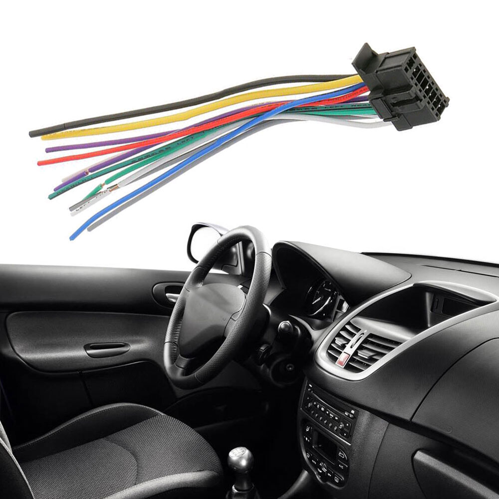 16PinCar Stereo Radio Receiver Replacement Wire Harness Cable For Pioneer 2350 eBay