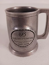 The Broadmoor Resort Hotel Pewter Mug M Ware China Colorado Springs Stainless 