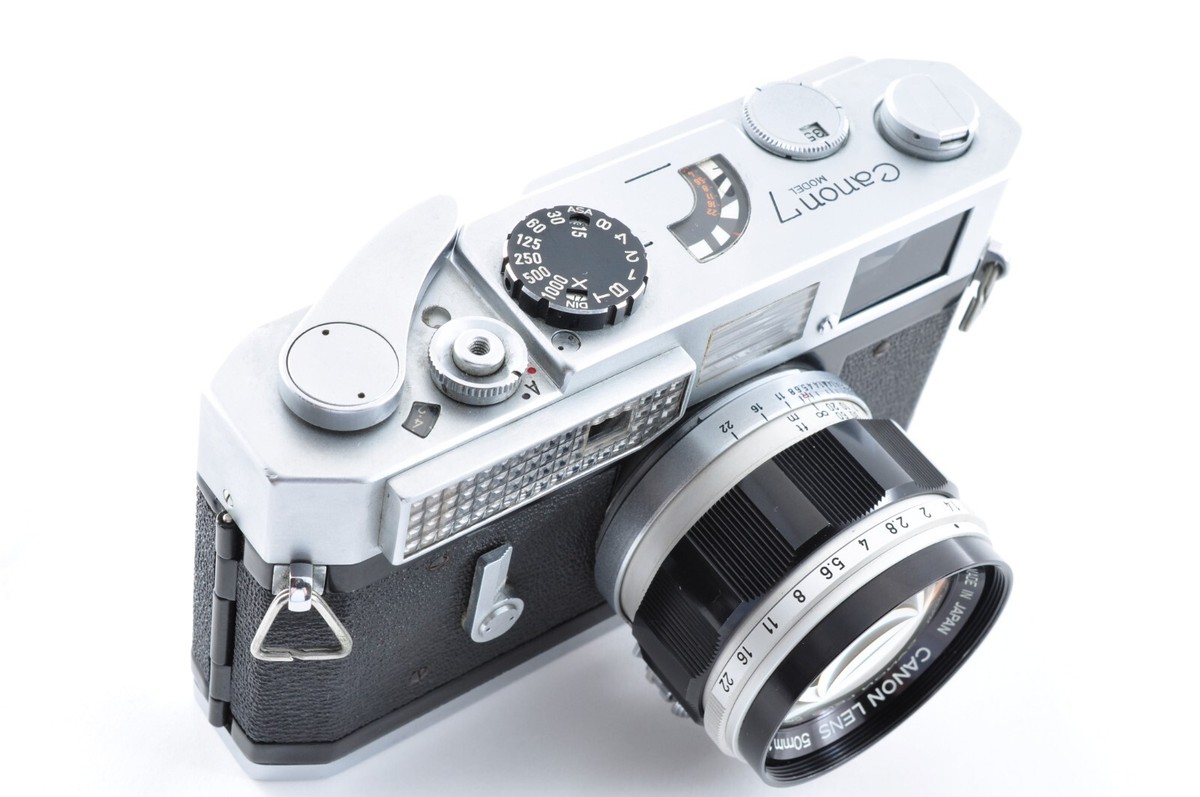 フィルムカメラ Canon Model 7 50mm f/1.8 L39 #139 NEAR MINT] Canon Model 7 Rangefinder Film Camera 50mm F1.8