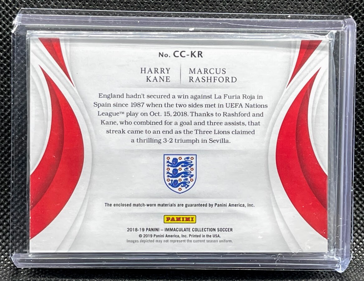 専用【95シリ】immaculate／Marcus Rashford シューズカ 2020 Panini Immaculate Collection - Boot Memorabilia Marcus
