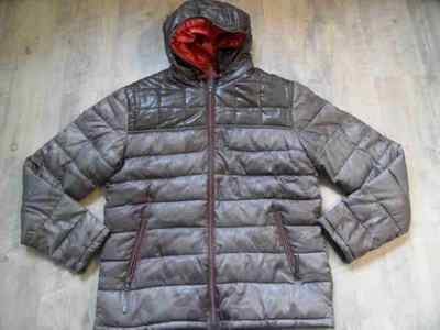 55 SOUL great winter quilted jacket Dambuster Brown size M MINT condition MS617 