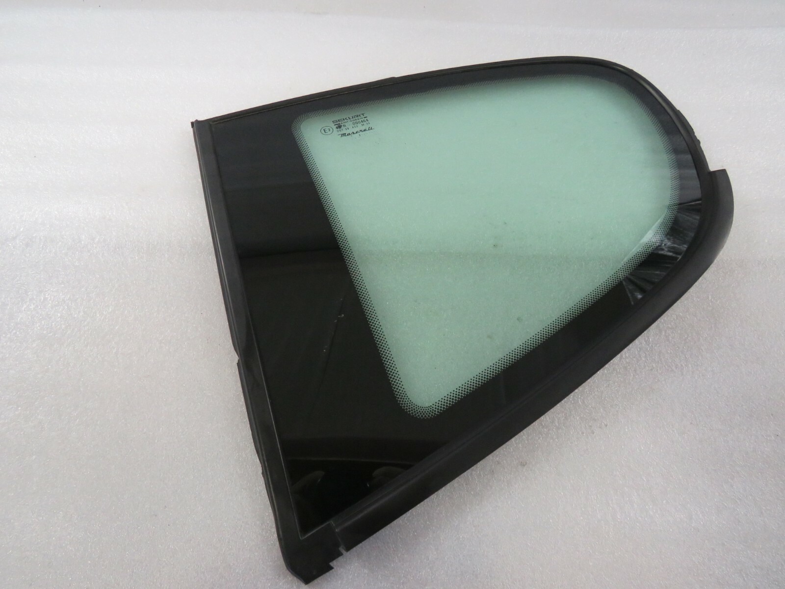 Maserati Coupe, LH Rear Quarter Glass Window, P/N 387700401