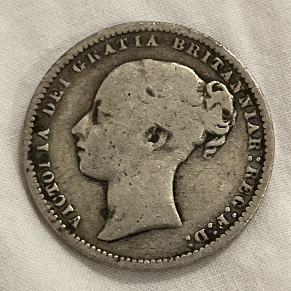 银色1877 年英国先令| eBay