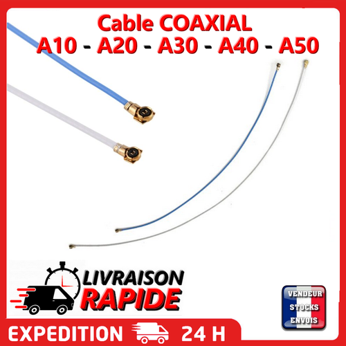 Câble Coaxial SAMSUNG GALAXY A10 A20 antenne Réseau wifi signal wire