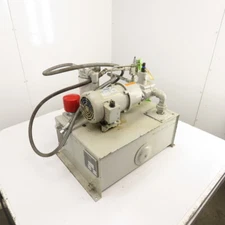 Tec-Hackett F-2666-B 10 Gallon 1/2HP Hydraulic Power Unit 230/460V 5GPM 750PSI