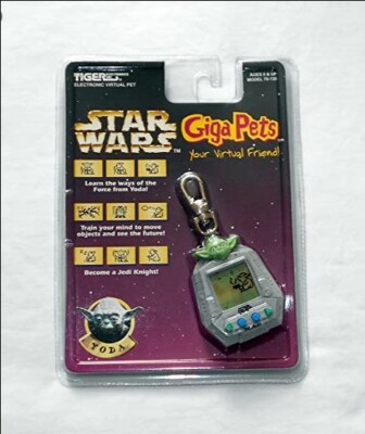 Star Wars YODA Giga Pet Tiger Electronics Vintage 1997 New In Packag (CSC028731)