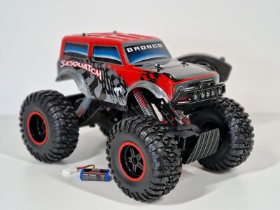 MaistoTech Ford Bronco Sasquatch Rc Crawler Einsteiger RTR Set NEUWERTIG MANGEL