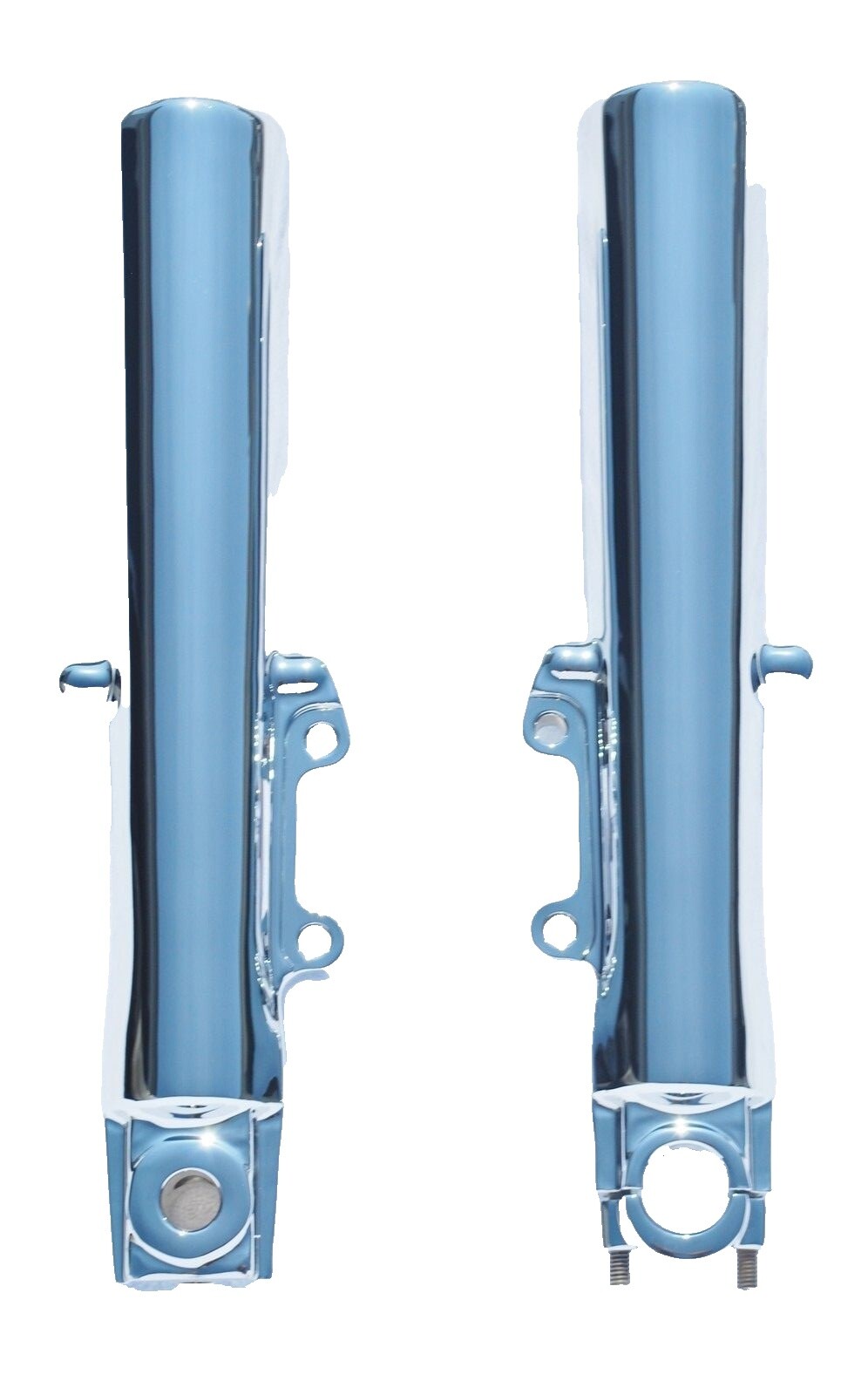 Chrome Lower Fork Sliders | eBay
