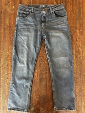 Wrangler Classic Straight Boys Youth Jeans Medium Wash Size 16