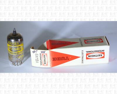 Raytheon 6AM8A 6AM8 Vacuum Tube Made In Japan NOS +Box