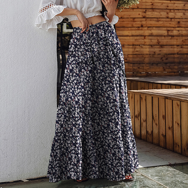 Купить Women Bohemia Elastic Waist 