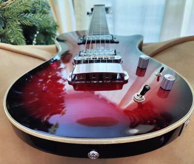 Hagstrom ULSWE-WDM Ultra Swede Electric Guitar. Burgundy Burst