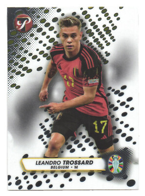 Topps Pristine Road to UEFA Euro 2024 Belgium Leandro Trossard