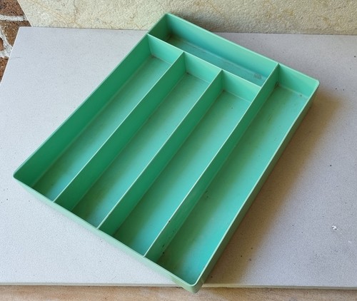 Rare Vintage 1930s Art Deco Bristolite Bakelite Cutlery Tray