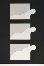 JUAN MARTINEZ COMPOSITION 1973 HAND SIGNED SCREENPRINT OP ART SPANISH Artist