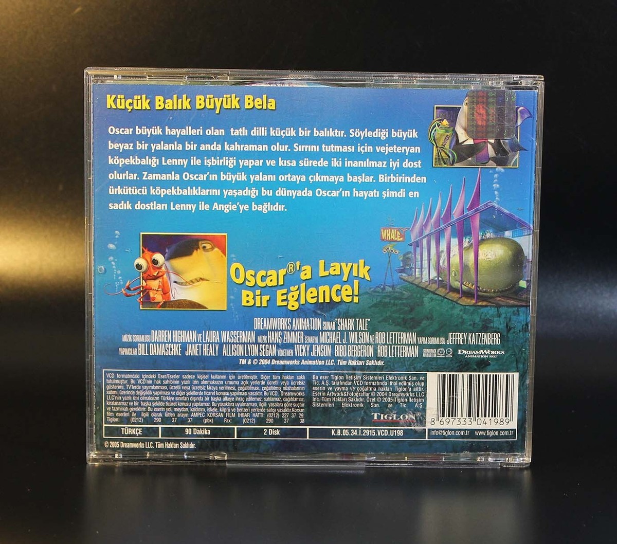VCD Shark Tale 2004 Turkish DUB Video CD | eBay