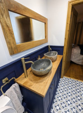 River Rock Granite Sink @ approx 450 mm x 300 mm Washbasin