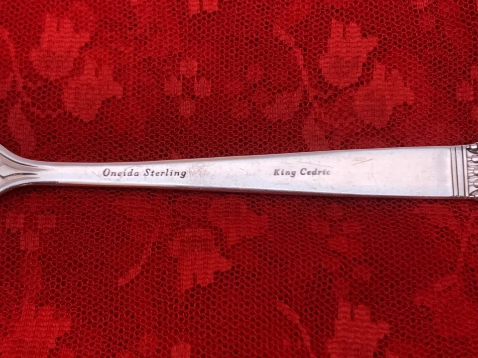 Oneida Sterling KING CEDRIC PLATA ESTERLINA * ELECCIÓN DE PIEZA * SIN MONO 23-1315 Foto 2 de 2