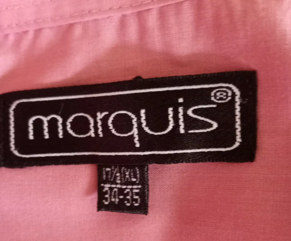 ¡Oferta! Camisa para hombre Marquis 171/2 XL 34-35 mezcla de algodón con botones Foto 3 de 4