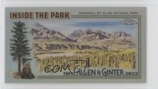 2022 Allen & Ginter Chrome Inside the Minis Wrangell-St Elias National Park 0b7