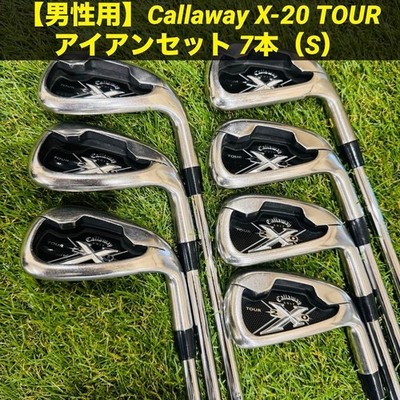 Callaway X20アイアンセット Callaway] X-20 TOUR Iron Set 7pcs 4.5.6.7.8.9.P Dynamic Gold S200