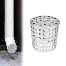 Gutter Leaf Protection Stainless Steel Rain Gutters Leaf Protection 630-145mm uk